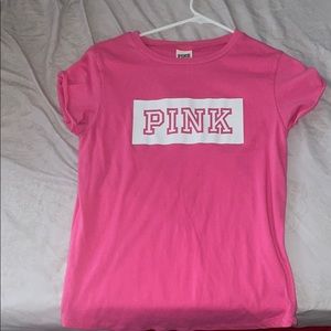 “Pink” rolled sleeves shirt